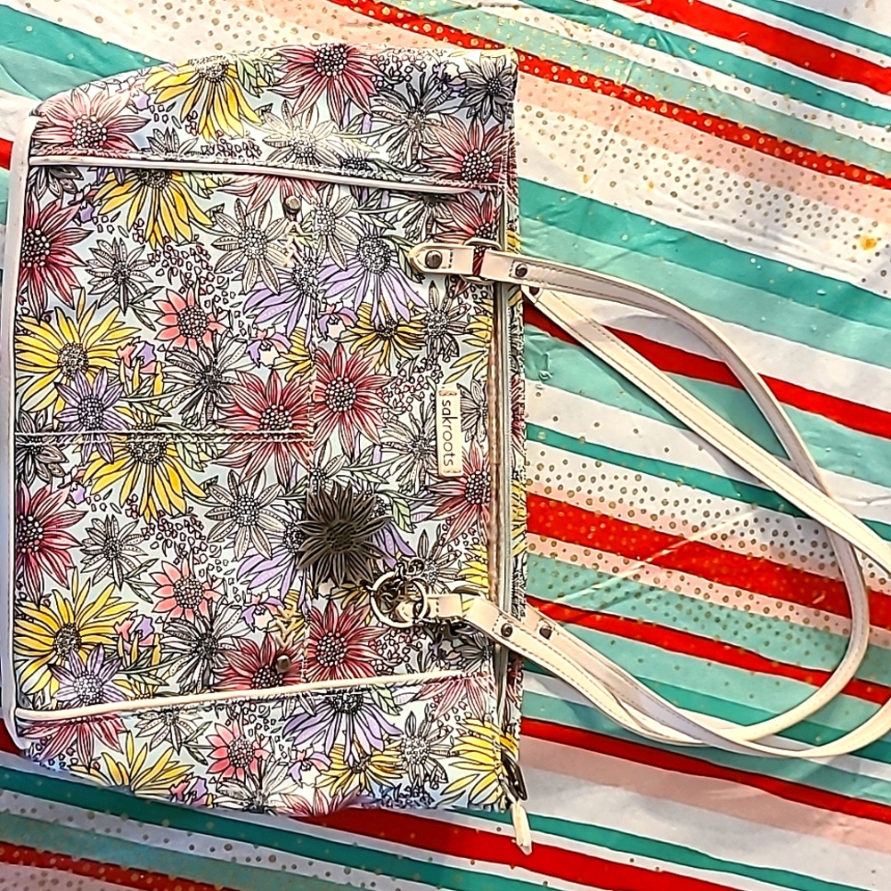 Used Sakroots Floral Purse